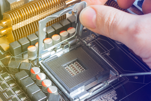 where the CPU socket from motherboard